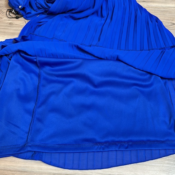 🆕NWT Sam Edelman Royal Blue, Pleated Maxi Skirt, S - Picture 13 of 13